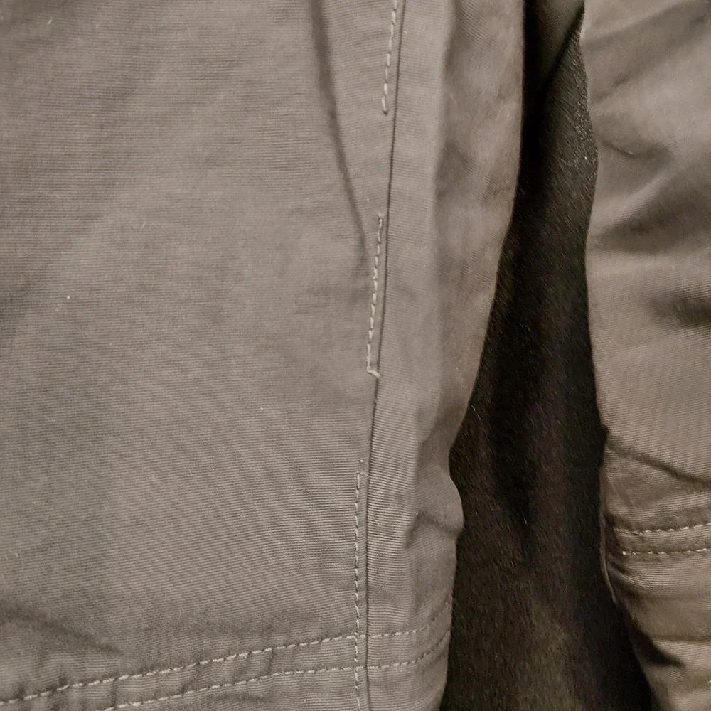 The North Face Mens Gray Convertible Cargo Hiking Pants Size L 36x30.5 A4J0